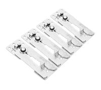 Mikikit 4pièces Connecteurs De Canapé Sectionnels Clips pour Reliure De Meubles Accessoires De Stabilisation pour Multifonctionnels