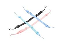 Mikikit 4Pièces Cordelette Élastique pour Lunettes Lot de Sangles Antidérapantes pour Adultes Accessoires Maintien Sécurisé