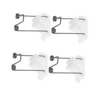 Mikikit 4pièces Guide pour Tondeuse à Cheveux Ressort pour Tondeuse Ressort de Tension de Rechange de Rechange pour Ciseaux à Cheveux Outils de Réparation pour Tondeuses Électriques