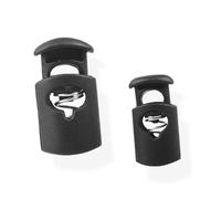 Mikikit 5 Ensembles Bloqueurs de Cordon à Ressort Réglables Plastique par Set Grand Modèle Verrou pour Lacets Sacs et Vêtements