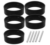 Mikikit 5 ensembles Impact Wrench Retainer Rings With Rubber Friction And Easy Installation Sealing Circles For Mechanical Repairs And DIY Projects