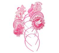 Mikikit 5 Pièces Accessoires de Fête Thématique Couvre Chefs Ruban pour Photos et Événements Festifs