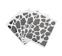 Mikikit 5 Pièces Autocollants à Rayures De Vache Autocollants Décoratifs De Scrapbooking Multifonctions à Motifs Adorables Pour Téléphone Et Ordinateur