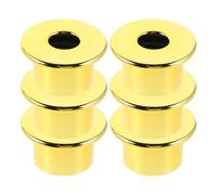 Mikikit 5 pièces Bouchons de Bouteille Diffuseur Plastique Doré Compatibles pour Bocaux Verre Aromathérapie DIY Ambiance Chaleureuse