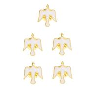 Mikikit 5 Pièces Épinglette Chrétienne Forme de pour Cérémonies Accessoire de Prière Durable pour Célébrations et Événements Spéciaux