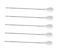Mikikit 5 pièces Outils de Massage Ventouses Tiges Allumage avec de Coton Scald pour Cupping et Durables pour Débutants et Utilisateurs Expérimentés