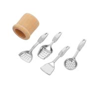 Mikikit 5 Pièces Seau pour Décoration Dollhouse Accessoires pour Collection et Mise Scène