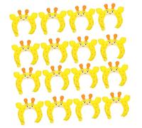 Mikikit 50 pièces Ballons Animaux Aluminium Épais Serre-tête Gonflable Girafe pour Décoration de Fête Anniversaire Jungle Garçon Fille