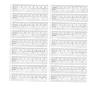 Mikikit 50 Pièces Ruban à Mesurer Papier pour Couture Artisanat Mesure Précise des Plaies et Circonférence de Tête Outil de Mesure Jetable Polyvalent