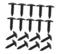 Mikikit 50 pièces Vis Auto Taraudeuses pour Garde Boue Kit de Fixation Durable et Sécurisé pour et Capots Installation Facile et Stabilité Améliorée