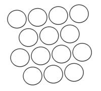 Mikikit 50pièces Bracelets Silicone Simples et Élastiques pour Création de Bijoux Ajustables et Confortables pour Femmes et Hommes