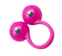 Mikikit 50pièces Marionnettes à Doigts avec Anneaux Mobiles pour Yeux Jeu de Doigts Amusant pour Jouet Éducatif et Créatif pour Théâtre et Imitation Couleur Aléatoire