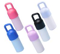 Mikikit 5pièces Outil Humidification de Pointe de Stylo Anti-séchage Facilite Écoulement de Encre Compact et Portable Couleurs Aléatoires Couleur Aléatoire