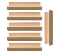 Mikikit 6 Pièces Bec de Fontaine en Bambou pour Jardin Extérieur, Accessoire de Remplacement en Bambou Naturel pour Fontaine de Patio et Petit Étang Décoratif