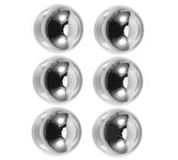 Mikikit 6 pièces Boules de Glace en Métal Inoxydable Réutilisables pour Boissons Refroidisseurs sans Dilution Coffret Cadeau Homme