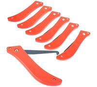 Mikikit 6 Pièces Outil de Nettoyage des Joints de Carrelage en Plastique et Acier, Couteau à Plâtre sans Rayures pour Murs et Sols, Nettoyage Facile sans Couleur Aléatoire Plusieurs styles