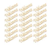 Mikikit 60 Pièces Découpes Welcome à Peindre Motifs Non pour Projets Diy Décorations de Mariage et