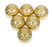 Mikikit 6pièces Revêtements De Brûleur Pour Cuisinière à Gaz Foyers De Cuisinière à Gaz Noyaux De Foyer De Plaque De Cuisson à Accessoires Pour à