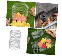 Mikikit 8 Pièces Filtre de Gouttière Extensible Aluminium Protège Tuyau Descente et Débris Aux Intempéries Installation Facile pour Gouttières Résidentielles et Villas