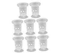 Mikikit 8 pièces Paniers Hydroponiques de Pots de Culture pour Plantes et Légumes pour Jardinage Intérieur et Extérieur