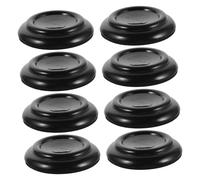 Mikikit 8 Pièces Piano Leg Floor Protectors Abs Non Slip Caster Cups for Upright Pianos Noise Reduction Pads Vibration Absorbing for Home and Professional Use