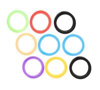 Mikikit 9pcs Étuis en Silicone pour Clés Capuchons Flexibles pour Clés de Maison Identifiants Faciles à Reconnaître et Protection Solide des Couleur Aléatoire