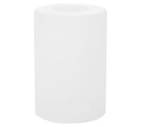 Mikikit Abat-Jour Cylindrique Verre Blanc Laiteux 100Mm Diamètre pour Lampe de Bureau à Domicile et Lampe de Table Cache Ampoule