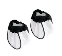 Mikikit Abat-Jour pour Lampe Flash Protecteur de Lampe Flash en Tissu Léger Lot de 2 Pièces Blanc Diffuseur de Lumière Douce pour Appareil Photo Accessoire Photo Portable