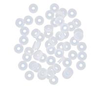 Mikikit Accessoires pour Autocuiseur 50 Joints de Soupape en Silicone, Anneaux d'Étanchéité pour Cocotte Haute Pression, Pièces Détachées Compatibles Plusieurs Modèles