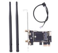 Mikikit Adaptateur WiFi Pcie Ultra-Low Latency pour Pc Portable Connexion Fiable Et Performante pour Écouteurs Claviers Et Souris