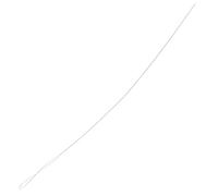 Mikikit Aiguille à Perles en Fer Argenté Léger pour Loisirs Créatifs, Outil de Perlage Solide, 1 Pack pour Fabrication de Bijoux et Tricotin