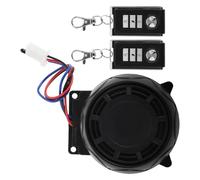 Mikikit Alarme Antivol Moto avec Télécommande Métallique Design Disque Volant Protection Le Vol Installation Facile