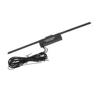 Mikikit Antenne de Voiture 12v Amplificateur Haute Efficacité, Compatible Autoradio FM/am, Support Pare-Brise, Matériau Plastique Métal Caoutchouc, pour SUV