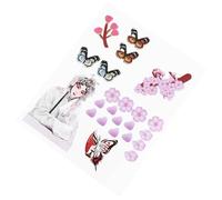 Mikikit Autocollants pour Manche et Touche de Guitare Électro-acoustique, Design Personnalisé Ultra-fin, Compatible Guitares Électriques et Acoustiques, Facile à Poser et Retirer,