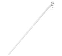 Mikikit Baguette de Store Aveugle avec Crochet Tige de Remplacement pour Stores Verticaux Accessoire Pratique pour Ajuster Lumière et Blanc