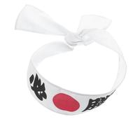 Mikikit Bandeau Japonais avec Caractères Japonais et Imprimé Soleil Levant pour Costume de Karaté Ninja ou Chef Sushi