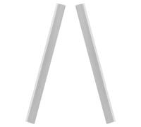 Mikikit Bandes de Pression en Caoutchouc 2Pcs 28Cm pour Pelle à Poussière Bord Étanche et Solide Adaptées aux Sols Carrelés et Planchers en Bois
