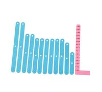 Mikikit Barres de Splicing Géométriques pour Enseignement des Formes de Démonstration de Triangles et Quadrilatères pour Élèves Outils Pédagogiques Mathématiques Coloris Couleur Aléatoire