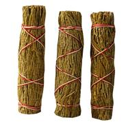 Mikikit Bâtons de Cèdre pour Méditation et Purification Air de Bâtonnets Végétal pour Yoga Rituel
