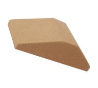 Mikikit Bloc de Yoga Liège Antidérapant pour Mollets Rampe Inclinée de Squat Multifonction Planche Fitness Compacte pour Entraînement et Rééducation