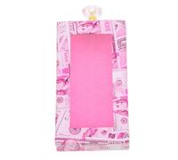 Mikikit Boîte à Cils Rectangulaire Fenêtre et Tiroir Carton Robuste Couleur Rose Boîte d'Emballage pour Faux Cils Organisateur pour Maquillage 1 Pièce Usage Personnel et Présent