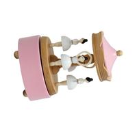 Mikikit Boîte à Musique Élégante avec Ballerine Tournante Apaisante Cadeau pour Filles Amateurs de Ballet et Collectionneurs