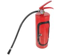 Mikikit Boîte de Rangement de Vin en Métal de Couleur Rouge Forme Extincteur Portable pour Bouteilles, Coffret Cadeau Original pour Amateurs et Collectionneurs