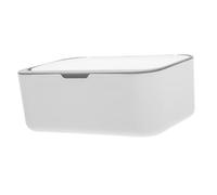 Mikikit Boîte Distributrice de Lingettes Rechargeable avec Couvercle Étui pour Lingettes et Mouchoirs Design Simple pour Salle de Bain ou Bureau