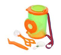 Mikikit Boîte Observation Insectes pour Garçon Fille Kit Exploration Extérieure avec Loupe et Poignée de Transport Outil Éducatif Transparent pour Garçons et Filles