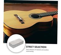 Mikikit Boîtier en Aluminium pour Pédale d'Effet de Guitare Étui Argenté 1590N1 125B Accessoire de Musique Solide Remplacement de Boîtier Moulé sous Pression Compatible Pédaliers