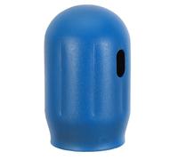 Mikikit Bouchon de Valve Résistant Haute Pression et Corrosion, Sécurisée Bleu en Acier pour Réservoir D'oxygène pour Bouteille de Gaz en Transport