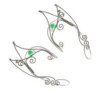 Mikikit Boucles Oreilles Manchettes Oreille Elfe De Fée Bijoux Pour Femmes Sans Perçage Accessoires Pour Mariage Halloween Et Noël