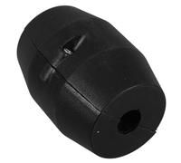 Mikikit Boule de Gravité Robuste en Abs Noir pour Robinet D'évier la Cuisine Rétraction Automatique du Tuyau et Résistance aux Dommages, Accessoire Pratique pour Usage Quotidien