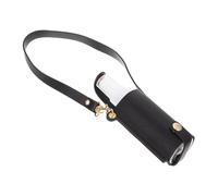 Mikikit Bouteille De Voyage Rechargeable 60 Ml Noire, Pulvérisateur Portable Support Porte-main Suspendu, Flacon De Lotion Léger Et Rechargeable, Usage Voyage Et Plein Air
